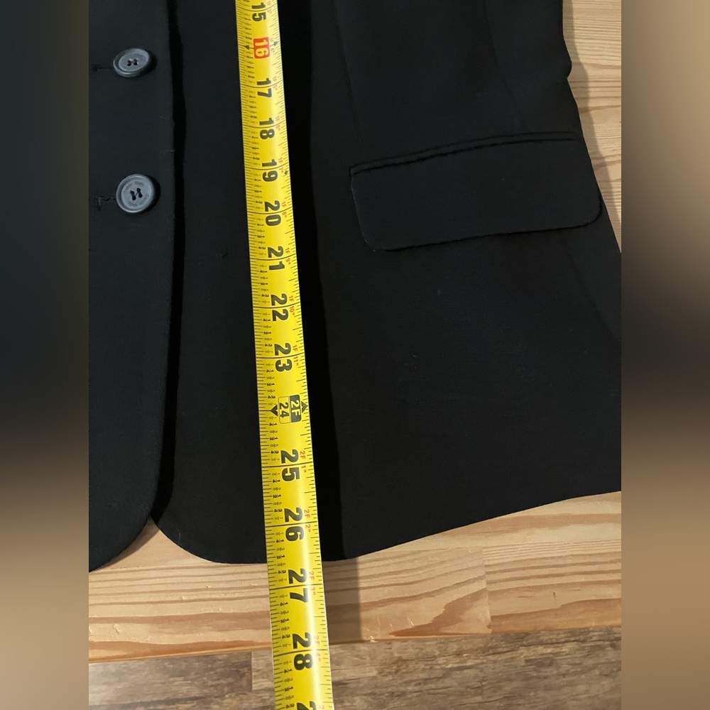 Calvin Klein Black Women's Blazer, size 16 - Picture 4 of 9